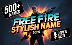 Free Fire stylish name 2025 — collection of cool FF nicknames with symbols