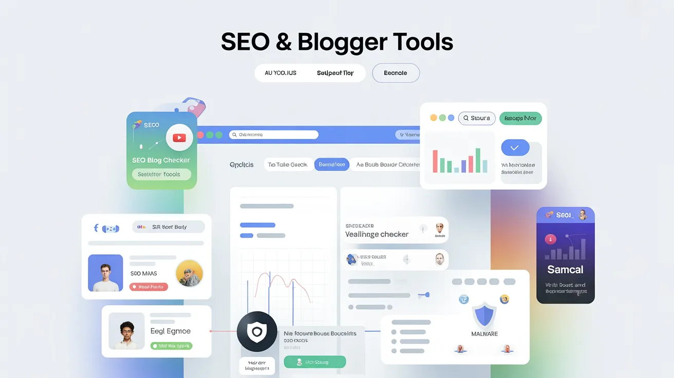 free seo and blogger tools — blog checker, tag generator and security scanners at stackflowtools.com